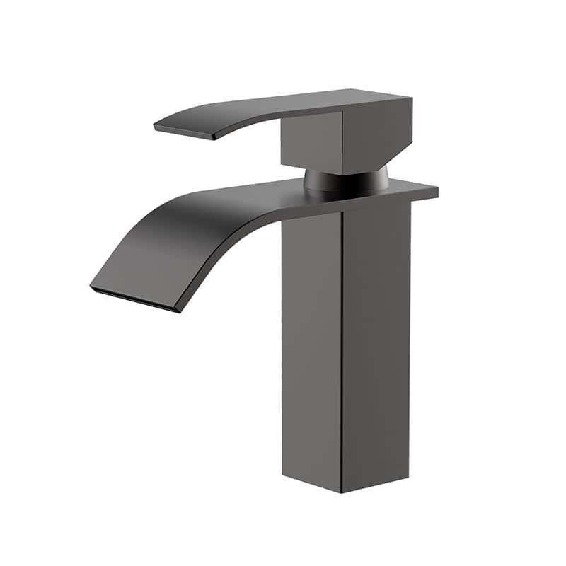 Solid Stainless Steel Bathroom Faucet | B206 01