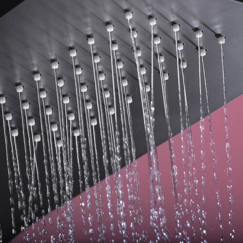 Rainfall and waterfall shower panel system | SL907O 14