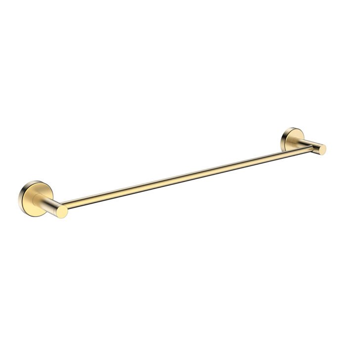 Stainless steel round type bathroom towel bar | A015 01