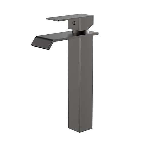 Rotatable Round Stainless Steel Tall Washbasin Tap | B983 02