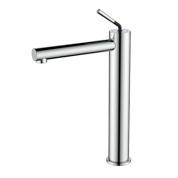 Stainless steel single lever tall basin mixer tap | B991 02