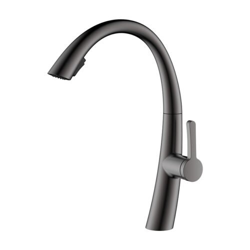 Modern kitchen faucet stainless steel | K638 01