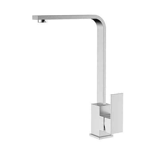 SUS304 stainless steel square kitchen faucet | K132 03 16 2 - Brushed steel