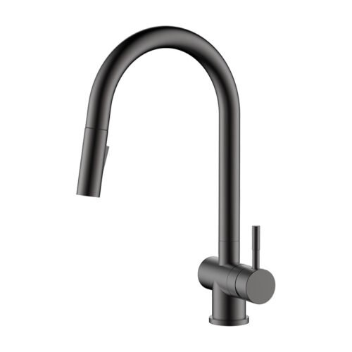 Stainless steel semi professional kitchen faucet | K759C 01