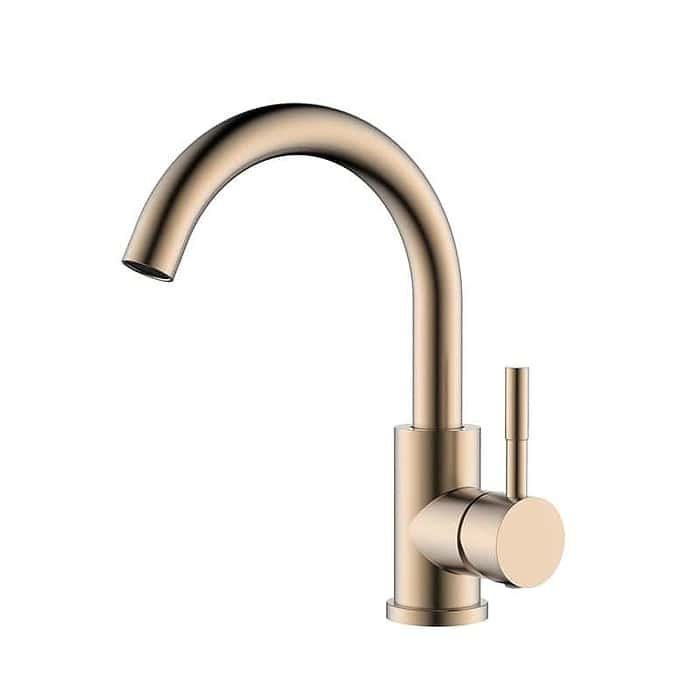 Stainless steel single hole small prep sink faucet | K159 03