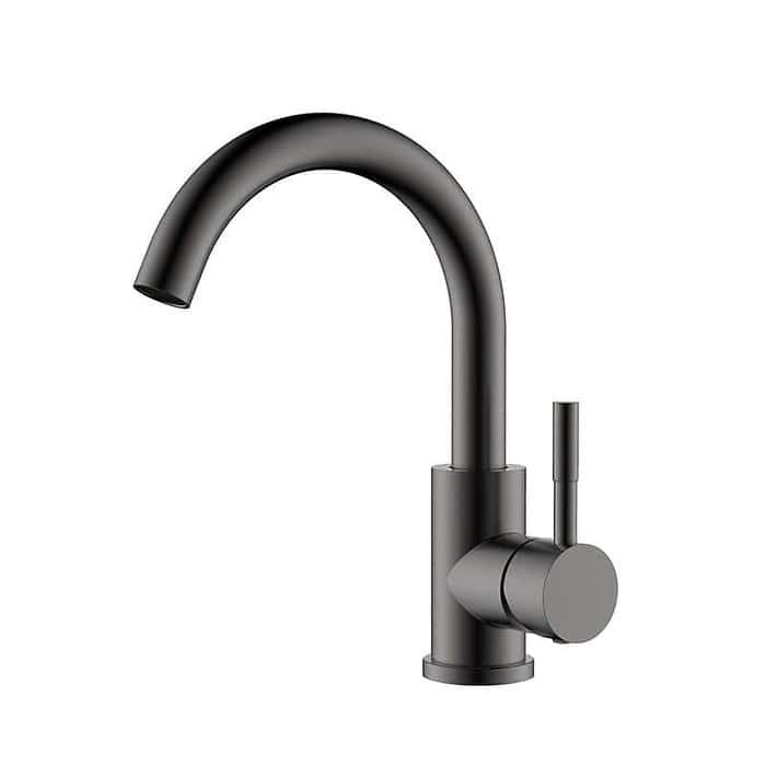 Stainless steel single hole small prep sink faucet | K159 03