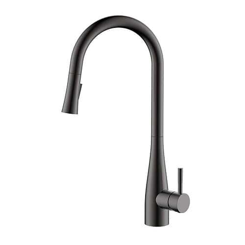 Stainless steel classic retractable sink mixer | K594 01