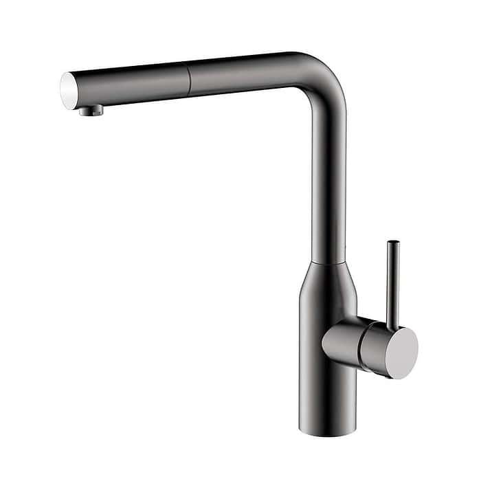 90 degree stainless steel pull out kitchen faucet | K672 01 - Image 2