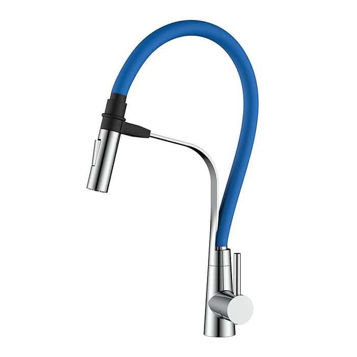 Stainless steel pull out sink mixer with silicone tube | K674M 02 - Image 6