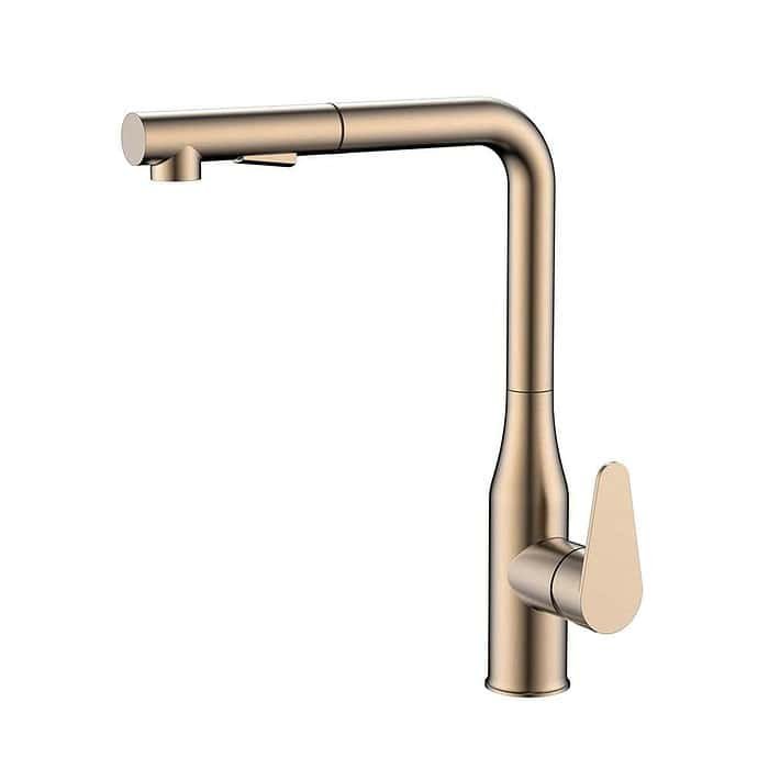 Stainless steel kitchen mixer with pull out spray | K712 02 - Image 4