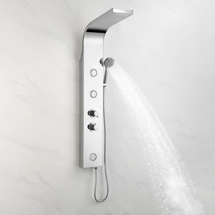 Stainless steel bathroom rain shower panel column tower | SL9060A 14