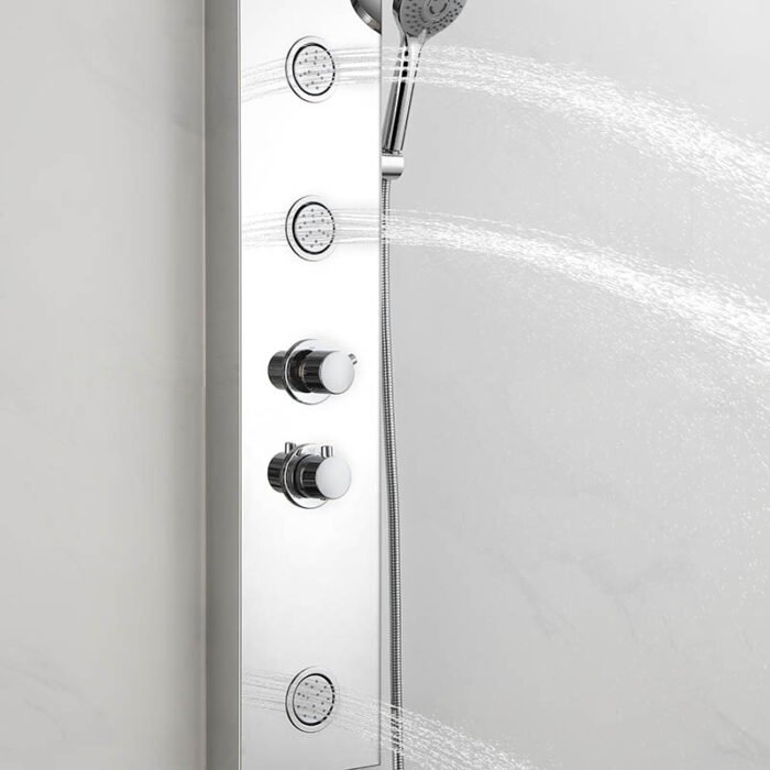 Stainless steel bathroom rain shower panel column tower | SL9060A 14