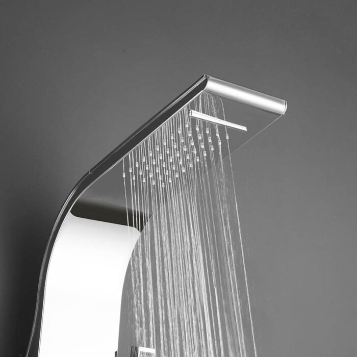 Rainfall and waterfall shower panel system | SL907O 14