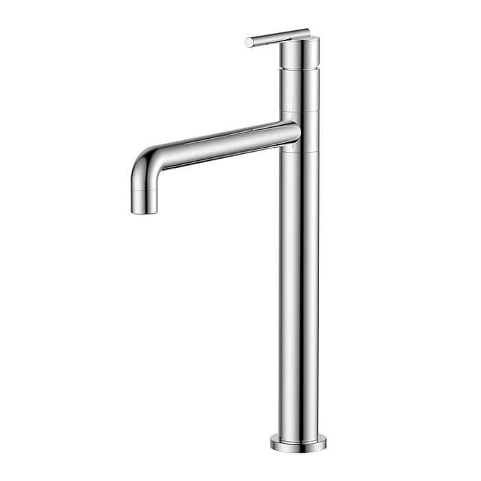 Round Rotatable Stainless Steel Tall Bathroom Mixer Tap | B097 02 - Image 6