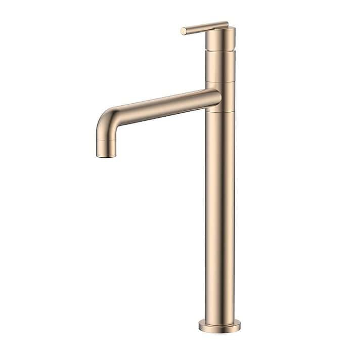 Round Rotatable Stainless Steel Tall Bathroom Mixer Tap | B097 02 - Image 4