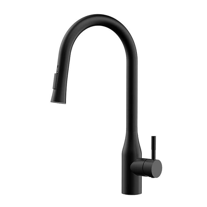 Stainless Steel Kitchen Faucet with Pull-Down Sprayer | K639 01