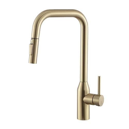 Modern kitchen faucet stainless steel | K638 01