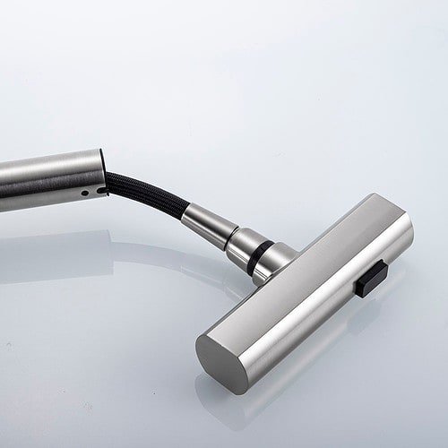 Stainless steel semi professional kitchen faucet | K759C 01