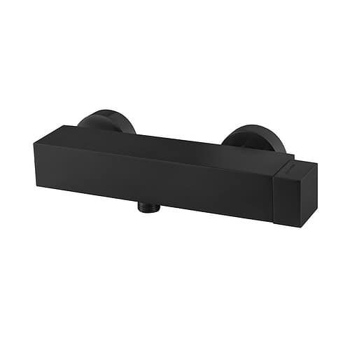 One-Way Square Bath Mixer with Knob Control - SO729 11 31 2 - matte black