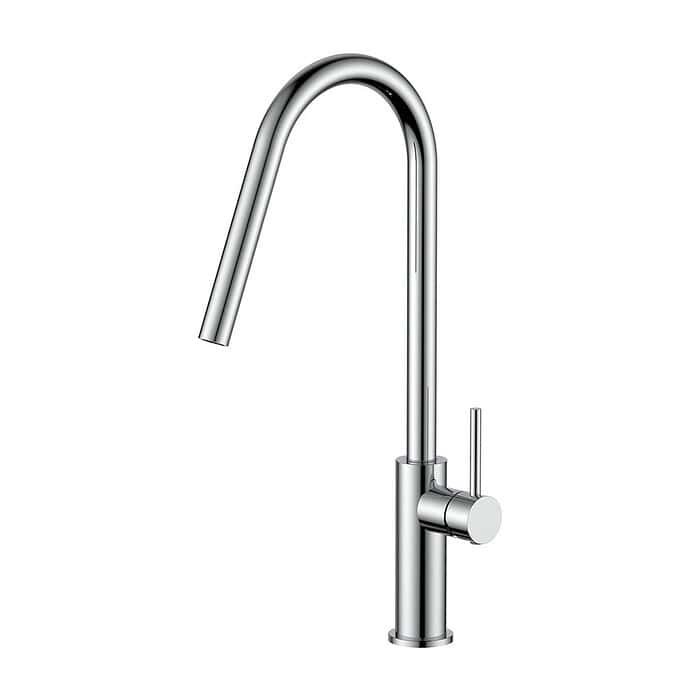 Stainless steel tall kitchen sink faucet | K593 03