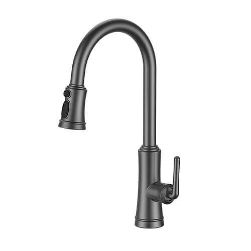 Stainless steel pull down U spout kitchen tap | K759A 01