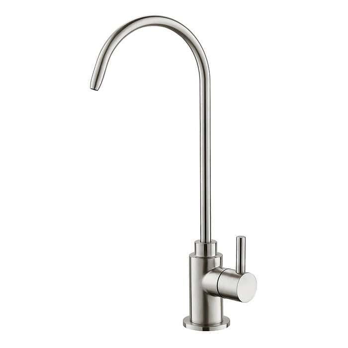 Stainless steel reverse osmosis water faucet for kitchen sink - K907 06 16 2 - Brushed steel