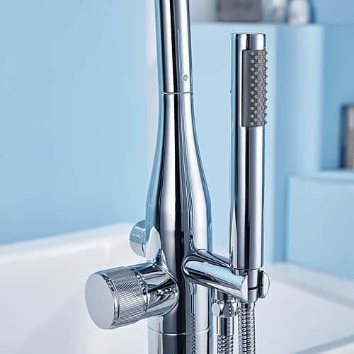 Stainless steel floor standing bath shower mixer tap | SF290 12