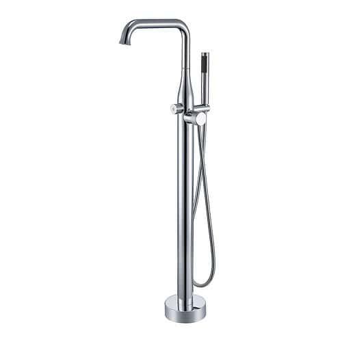 Stainless steel floor standing bath shower mixer tap | SF290 12 01 2 - chrome