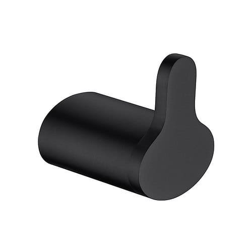 Stainless steel modern bathroom wall hook | A166 10 31 2 - matte black