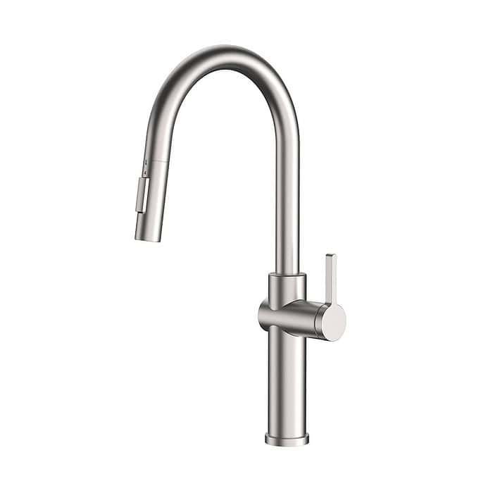 Stainless steel single handle pull down sprayer kitchen faucet | K759 01