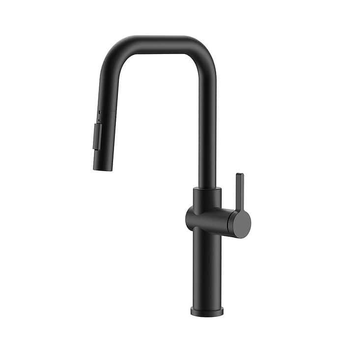 Stainless steel pull down U spout kitchen tap | K759A 01