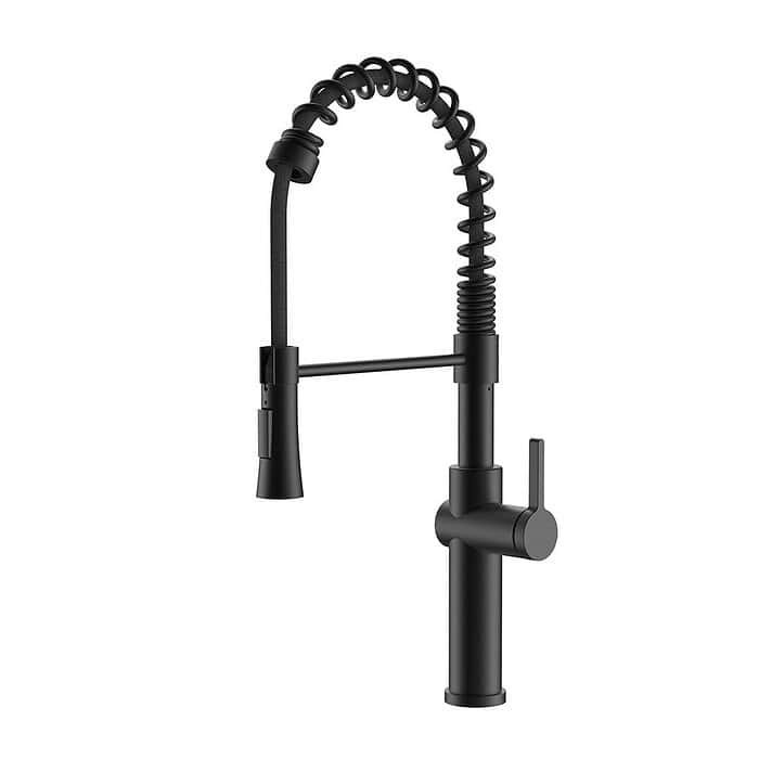 Stainless steel semi professional kitchen faucet | K759C 01