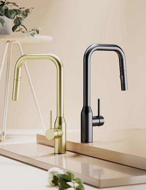 Pull down kitchen faucet - K672C