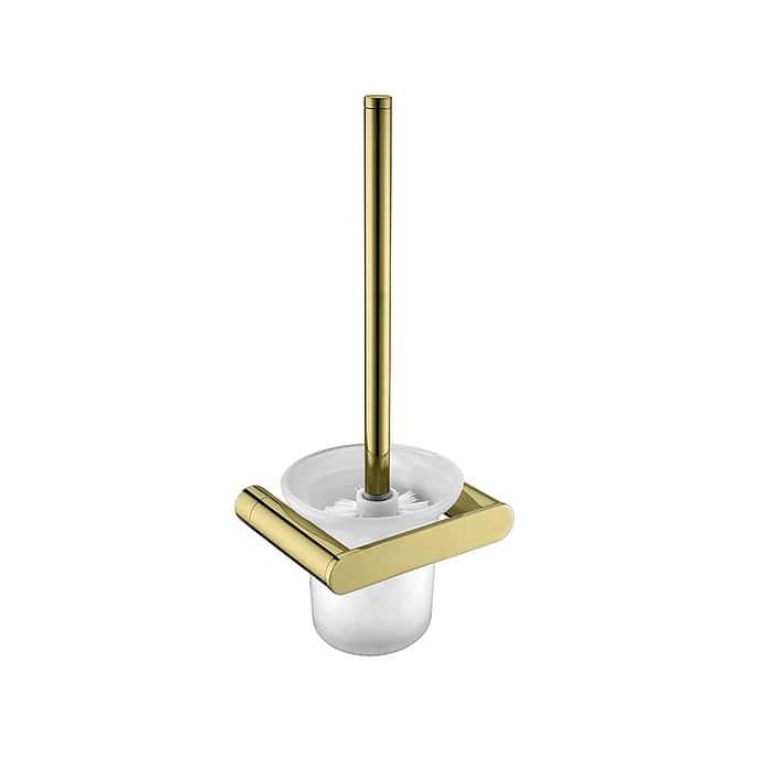 Stainless steel base wall mounted bathroom tumbler - Brushed gold