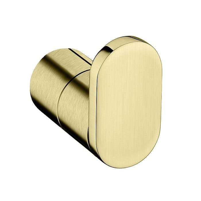 Stainless steel single chrome bath hook - Brushed gold