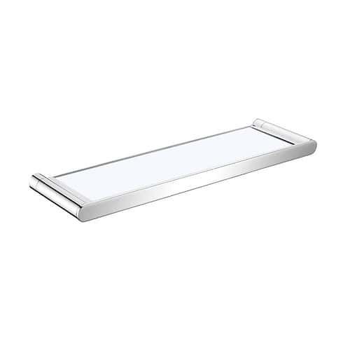 Stainless steel base glass towel holder - Chrome