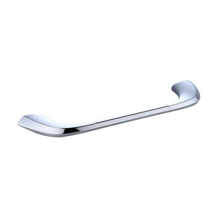 Zinc alloy short type dark grey towel holder