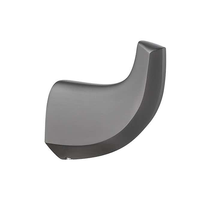 Zinc alloy single wall robe hook - Gunmetal