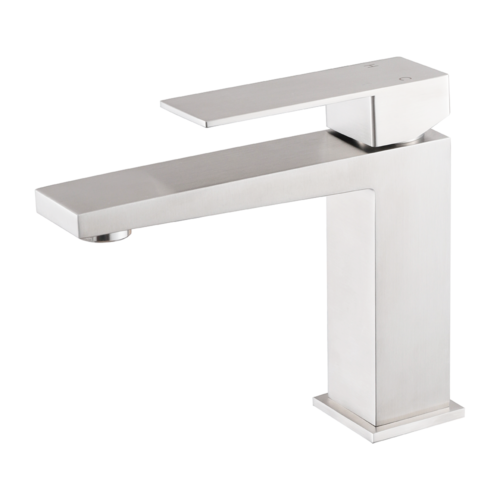 Stainless steel bathroom sink faucets