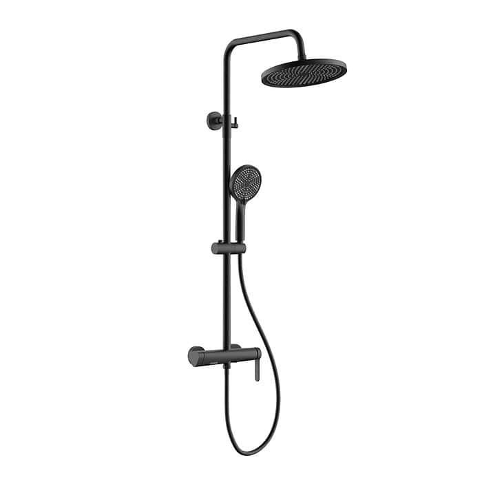 Stainless steel classic shower faucets mixer | SO092 13 31 1 - Matter black