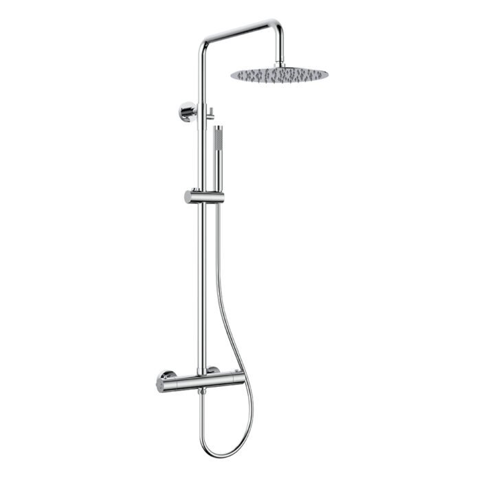 2 way stainless steel thermostatic shower column | SC442A 12