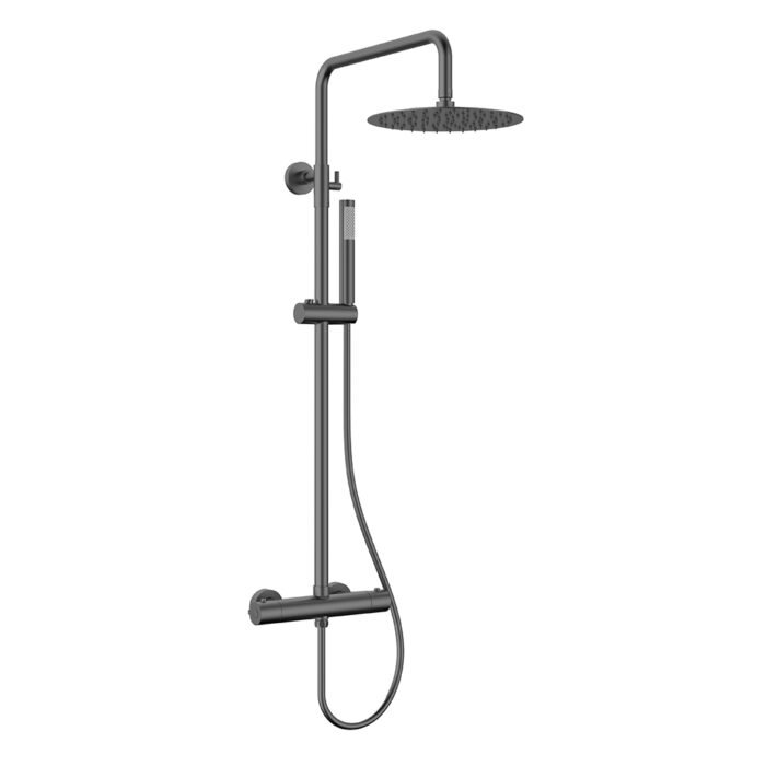 2 way stainless steel thermostatic shower column | SC442A 12