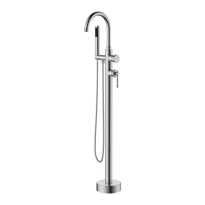 Brushed steel Freestanding Bath Tap - SF093 12 16 2