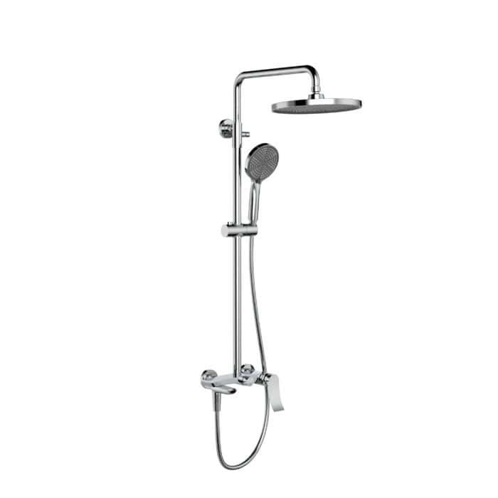 Brass 3 ways exposed shower system with tub spout | SO073 13 - Image 3