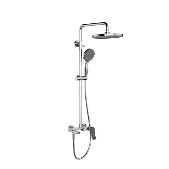 Brass 3 ways exposed shower system with tub spout | SO073 13 - Image 4