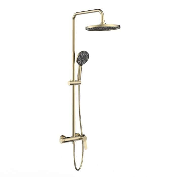 versatile shower set with knob