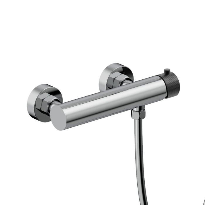 Chrome&Black single function exposed Shower faucet | SO743 11