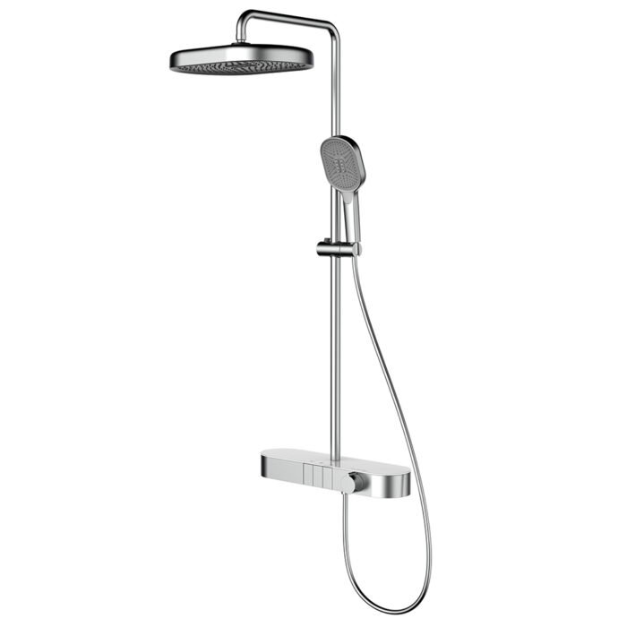 Multi-Function exposed shower mixer