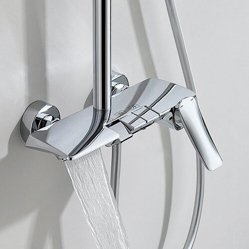 Exposed Dual-Function Brass Shower System | SO981A 12