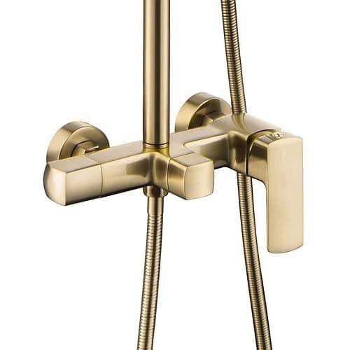 Brass 3 way knob single handle shower system | SO603 12